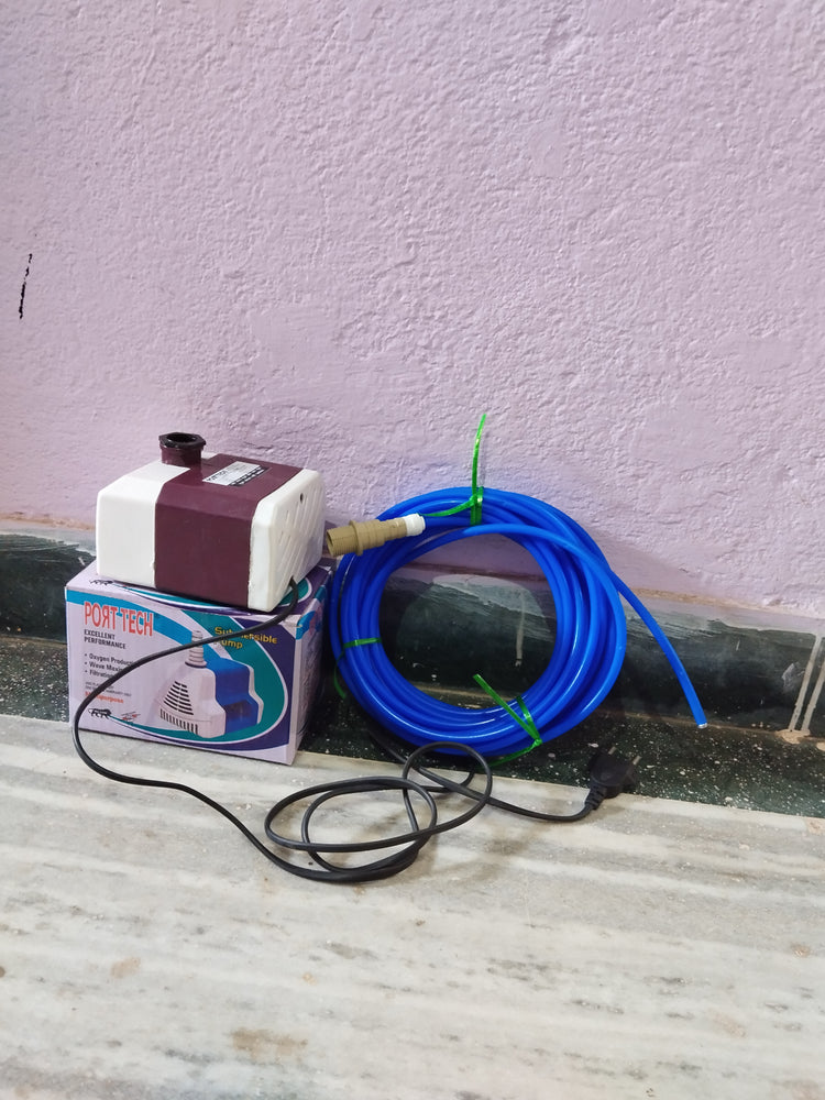 Auto cooling system for curtain with moter attachment.