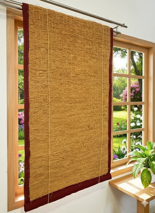 Vetiver Aromatic Khus Cooling Curtain Custom Pack