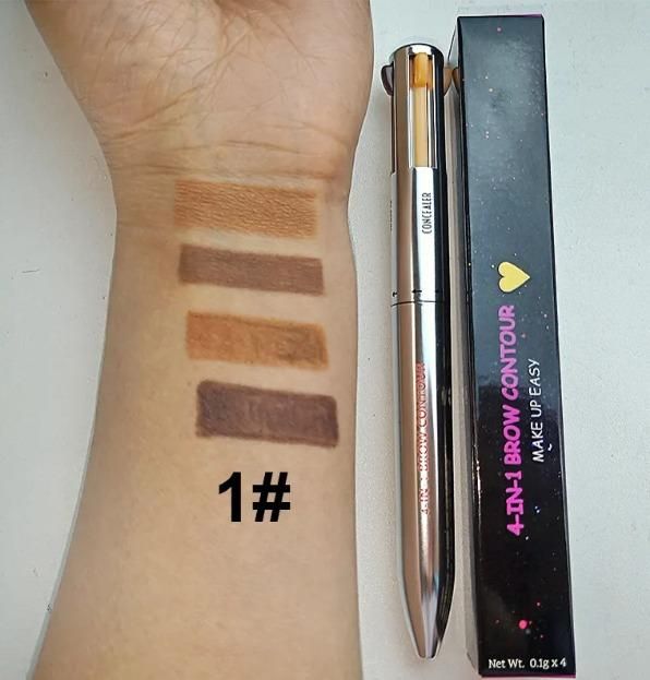 4 Colors Eyebrow Pen 4IN1 Eyebrow Pencil