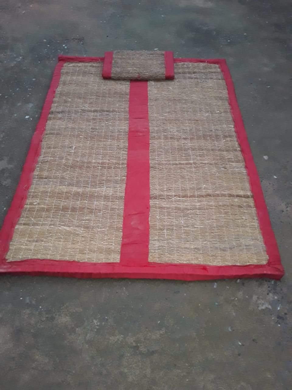 Sound Slip Vetiver  Matress 3/6 feet : KHUSPLAZA - Khusplaza