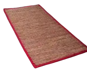 Premium Natural Vetiver Fiber Aromatic Mat for Meditation & Relaxation 2024 - Handwoven in India